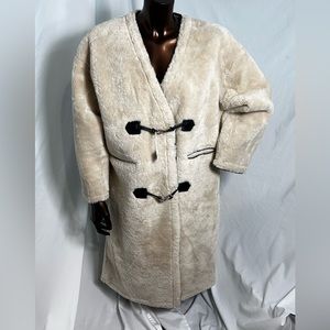 Hey Girl Faux Fur Coat - Small - New!